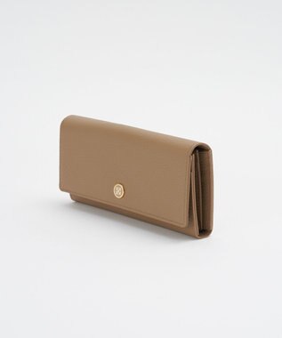 russet サークルプレートロングウォレット(SO-440) Mocha