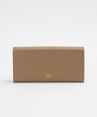 russet サークルプレートロングウォレット(SO-440) Mocha