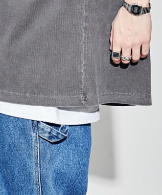 WEGO 【ユニセックス着用アイテム/手洗い可】ピグメントグラフィックノースリーブ 柄4