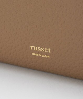 russet サークルプレートロングウォレット(SO-440) Mocha