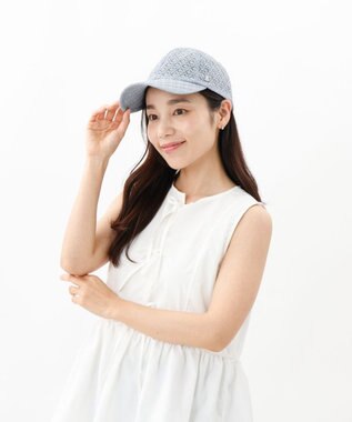 AURORA 【 LANVIN en Bleu （ランバン オン ブルー）】レースキャップ