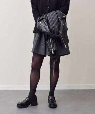 Bridget Birkin 【PARADIS COULEUR】トラックソールビットローファー ブラック