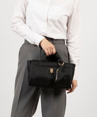 LANVIN en Bleu パッフィー 2wayショルダーバッグ ブラック