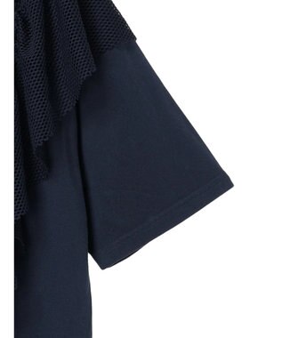 Green Parks ・ＳＵＧＡＲ　ＳＰＯＯＮ　ＬＩＯＮｐｔラッフルＴＥＥ Navy