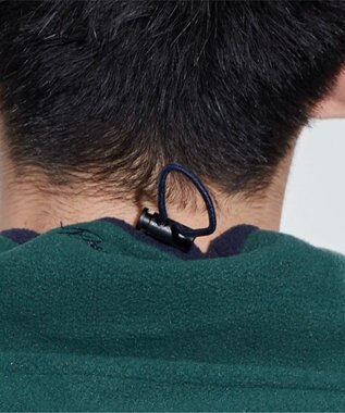 WEGO DISCUSフリースハーフジップPO グリーン