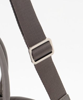 Y'SACCS Polka Dots　パイピングポケット2WAYミニトート グレージュ