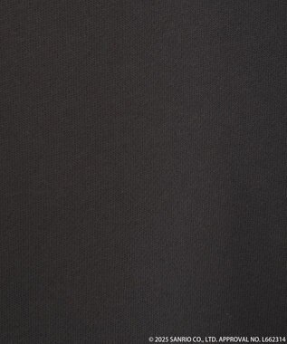 earth music&ecology マイメロディ＆クロミ／ｅａｒｔｈ　耳付きフーディー Charcoal Gray