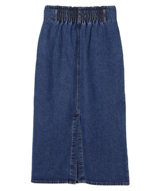 earth music&ecology ナローデニムスカート Medium Indigo