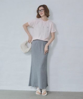 WEGO 【SMLサイズ展開】U.S. POLO ASSN.別注コンパクトTシャツ ライトピンク