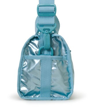 LeSportsac MINI DUFFEL CROSSBODY/アクアブルーシャイン アクアブルーシャイン