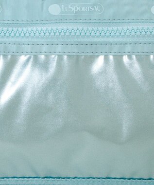 LeSportsac MINI DUFFEL CROSSBODY/アクアブルーシャイン アクアブルーシャイン