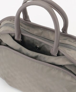 Y'SACCS Polka Dots　パイピングポケット2WAYミニトート グレージュ