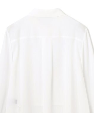 GRACE CONTINENTAL ロングテールドレスシャツ ホワイト