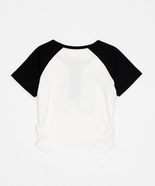 WEGO グラフィックラグランヘンリーネックT 柄1