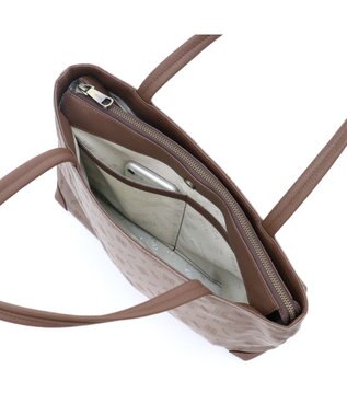 IBIZA ロゴナイロン　セミショルダーバッグ ピンクベージュ