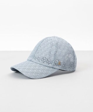 AURORA 【 LANVIN en Bleu （ランバン オン ブルー）】レースキャップ サックス