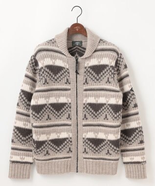 JOSEPH ABBOUD MOUNTAIN 【ペルー産ハイランドウール100％】ハイランドウールカウチンセーター ベージュ系7