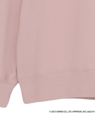 earth music&ecology マイメロディ＆クロミ／ｅａｒｔｈ　耳付きフーディー Pink