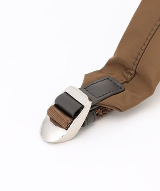 Y'SACCS ドローストリング コンビカラーリュックサック チョコ