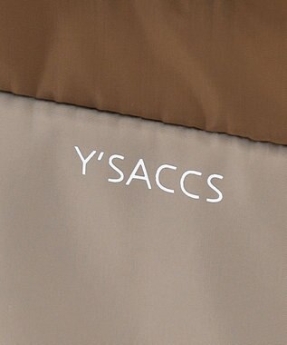 Y'SACCS ドローストリング コンビカラーリュックサック チョコ