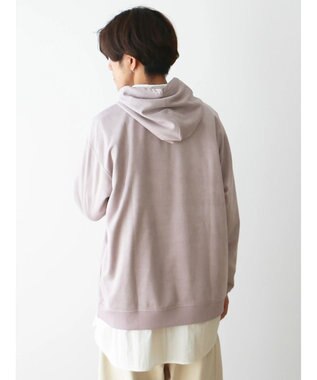 CRAFT STANDARD BOUTIQUE フェイクスエードプルパーカー Lavender