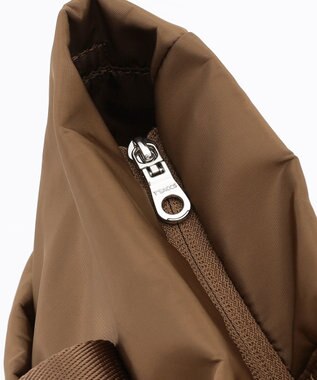 Y'SACCS ドローストリング コンビカラーリュックサック チョコ