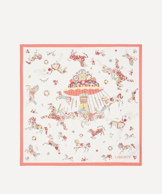 LIBERTY. エモリー キャンキャン シルクスカーフ 45