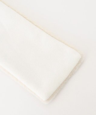 23区GOLF 【WOMEN】ファー ネックウォーマー ホワイト系