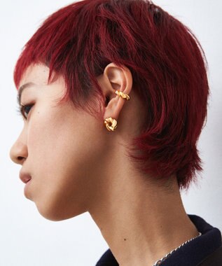 simoe Conel Loop Pierce ピアス ゴールド