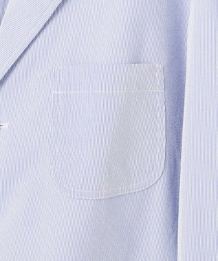 J.PRESS MEN 【J.PRES ORIGINALS】【UNISEX】Cordlane Seersucker 3B Sack Jacket サックスブルー系1