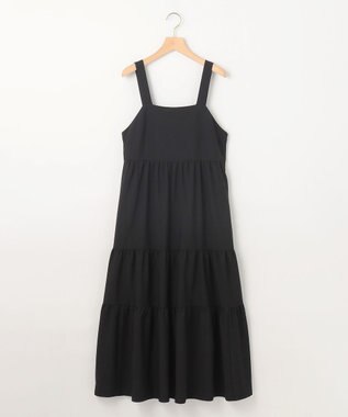 組曲 【WEB限定】ティアードワンピース ブラック系