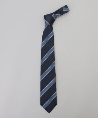 GOTAIRIKU GOTAIRIKU別注【MANTERO/マンテロ】ネクタイ_レジメンタル ネイビー系1
