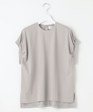 23区 【SACRA】プレーティングクロス カットソー 【23区別注】グレージュ系