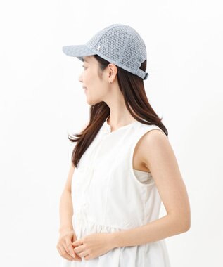 AURORA 【 LANVIN en Bleu （ランバン オン ブルー）】レースキャップ サックス