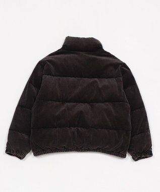 WEGO 【ユニセックス着用ITEM/MLサイズ展開】コーデュロイパファーブルゾン ブラックその他