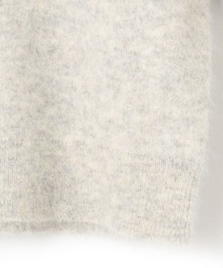 uncrave アルパカファーニット ショートトップス ナチュラル