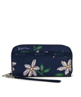 LeSportsac TECH WALLET WRISTLET/フローラルブルームズネイビー