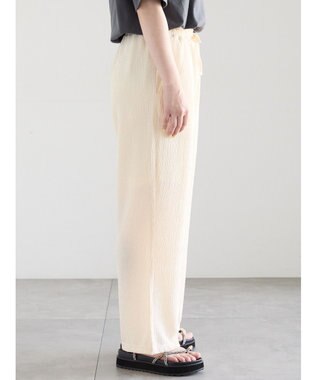 Te chichi カットクレープイージーパンツ《2026 SUMMER LOOK item》 オフホワイト