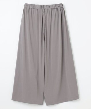 ANY 【UVケア/接触冷感/洗濯機可/ウエストゴム】清涼リラックスクロップドパンツ グレー