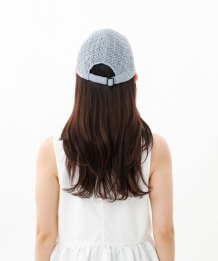 AURORA 【 LANVIN en Bleu （ランバン オン ブルー）】レースキャップ サックス