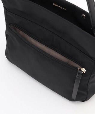 LA BAGAGERIE ダブルフロントポケット2WAYショルダー ブラック