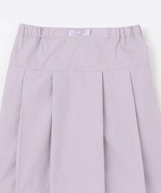 組曲 KIDS 【150-160㎝】ボックスタック キュロット ラベンダー系