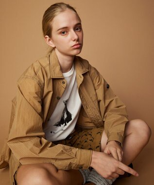 JOSEPH ABBOUD MOUNTAIN 【CREA掲載・ECO撥水・軽量】Teemu Jarviコラボシャツ ベージュ系