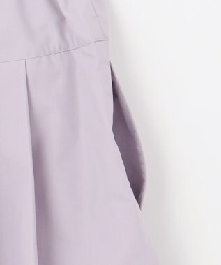 組曲 KIDS 【150-160㎝】ボックスタック キュロット ラベンダー系