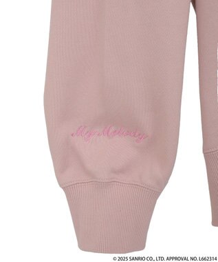 earth music&ecology マイメロディ＆クロミ／ｅａｒｔｈ　耳付きフーディー Pink