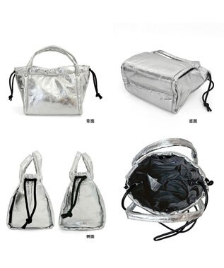 ROOTOTE 1333【キラキラ光る】LT.ベビールー.ブリング-ブリング-A 01：シルバー