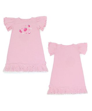 Mother garden マザーガーデン フリル袖 ワンピース Ｍ/L サイズ 100～120cm 120～140cm 《ユニコーン/野いちご》 野いちご