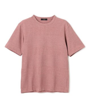 JOSEPH HOMME 新素材【清涼感/ストレッチ】リンクスメランジジャージー　クルーネックカットソー ピンク系