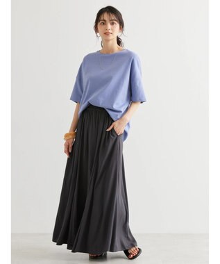 AMERICAN HOLIC ＵＶカット　コクーン半袖カットプルオーバー Charcoal Gray