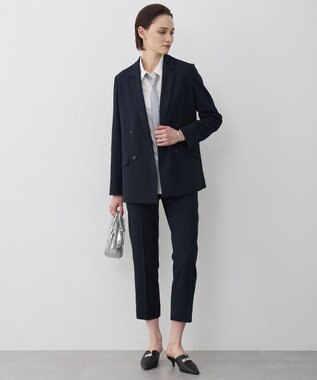 ICB 【先行予約】 ミックスブッチャー ダブルブレストジャケット ネイビー